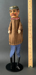 GENTLEMAN Hand Puppet ~ Early 20th c. Punch and Judy