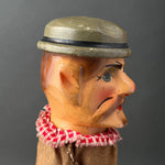 GENTLEMAN Hand Puppet ~ Early 20th c. Punch and Judy