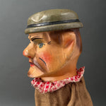 GENTLEMAN Hand Puppet ~ Early 20th c. Punch and Judy
