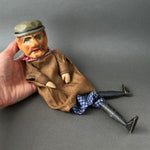GENTLEMAN Hand Puppet ~ Early 20th c. Punch and Judy