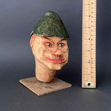 Forest Figure Puppet Head ~ 1940s Unique!