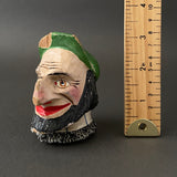 HUNGMAN Hand Puppet Head ~ Early 20th c. Punch and Judy