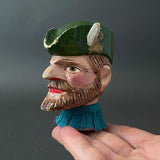 HUNTER Hand Puppet Head ~ Early 20th c. Punch and Judy