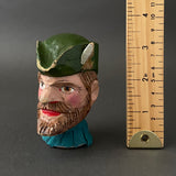 HUNTER Hand Puppet Head ~ Early 20th c. Punch and Judy