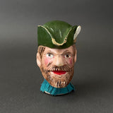 HUNTER Hand Puppet Head ~ Early 20th c. Punch and Judy