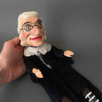 JUDGE Hand Puppet ~ Late 19th c. Punch and Judy