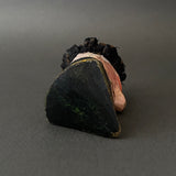 JUDGE Hand Puppet Head ~ Early 20th c. Punch and Judy