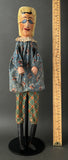 Judy Hand Puppet with Glasses ~ Early 20th c. Rare!