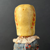 Judy Hand Puppet with Glasses ~ Early 20th c. Rare!