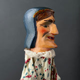 JUDY Hand Puppet ~ 1950s Punch and Judy