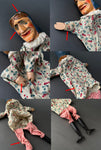 JUDY Hand Puppet ~ 1950s Punch and Judy