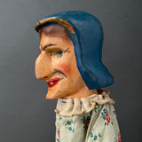 JUDY Hand Puppet ~ Early 20th c. Punch and Judy