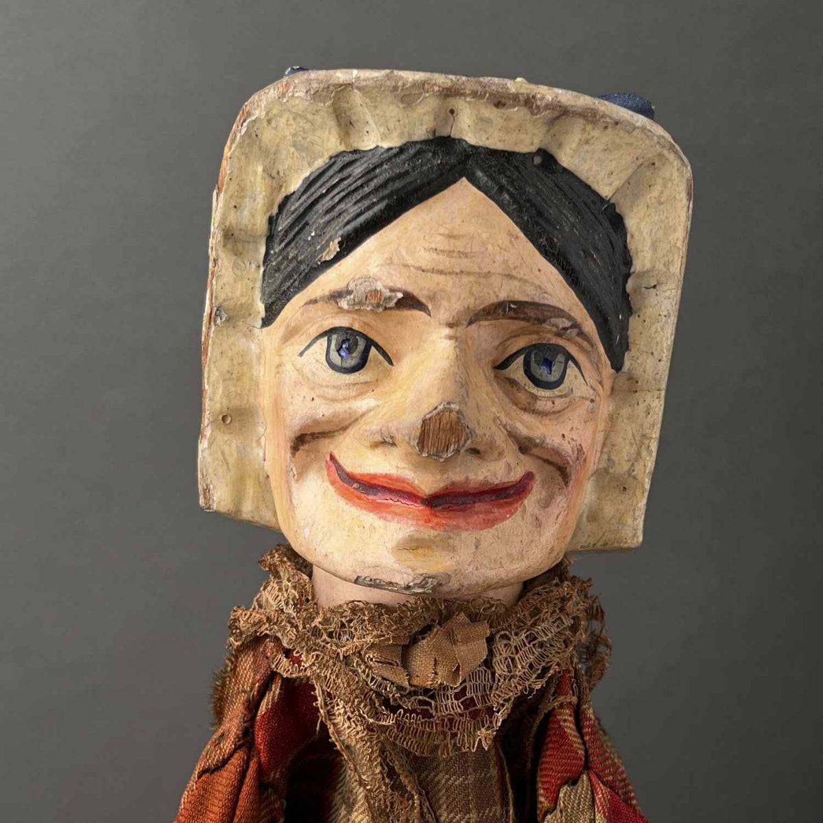 Antique Judy Hand Puppet ~ Late 19th c. Punch and Judy Rare! – Once ...