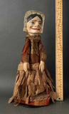 Judy Hand Puppet ~ Late 19th c. Punch and Judy Rare!