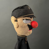 POLICEMAN Hand Puppet ~ by Edi Kallista 1920-40s Rare!