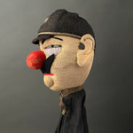 POLICEMAN Hand Puppet ~ by Edi Kallista 1920-40s Rare!