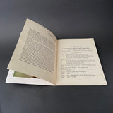 KERSA Script Booklet for Puppet Plays ~ 1950-60s Rare!
