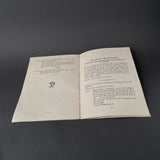 KERSA Script Booklet for Puppet Plays ~ 1950-60s Rare!