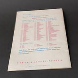 KERSA Script Booklet for Puppet Plays ~ 1950-60s Rare!