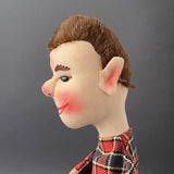 KERSA Boy Hand Puppet ~ 1960s