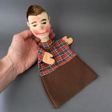 KERSA Boy Hand Puppet ~ 1960s