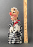 KERSA CLOWN Hand Puppet ~ 1960s Rare!