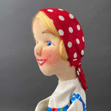 KERSA Gretel Hand Puppet ~ 1960s