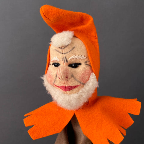 KERSA GNOME Hand Puppet ~ 1960s Rare!