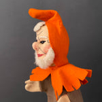 KERSA GNOME Hand Puppet ~ 1960s Rare!