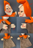 KERSA GNOME Hand Puppet ~ 1960s Rare!