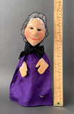 KERSA Grandmother Hand Puppet ~ 1960s