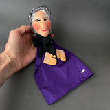 KERSA Grandmother Hand Puppet ~ 1960s