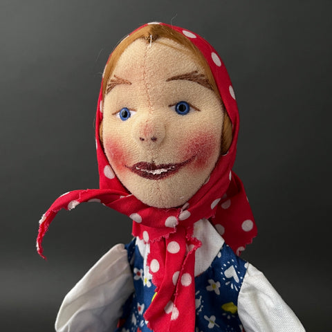 KERSA Gretel Hand Puppet ~ 1960s