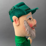 KERSA HUNTER Hand Puppet ~ 1960s