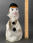 KERSA PIERROT Hand Puppet ~ 1960s Rare!