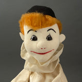 KERSA PIERROT Hand Puppet ~ 1960s Rare!