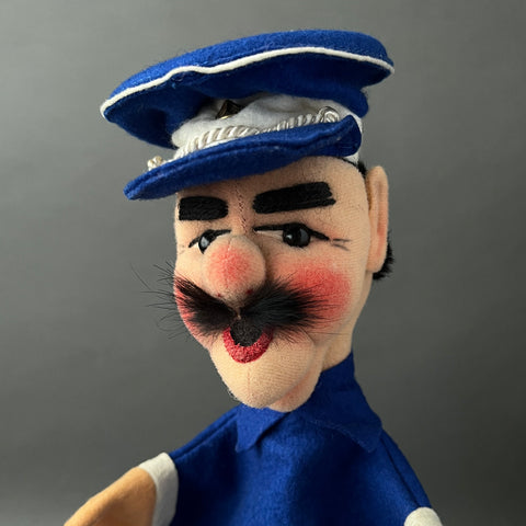 KERSA POLICEMAN Hand Puppet ~ 1960s