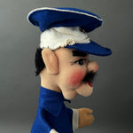 KERSA POLICEMAN Hand Puppet ~ 1960s