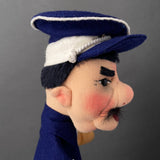 KERSA POLICEMAN Hand Puppet ~ 1960s