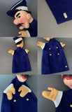 KERSA POLICEMAN Hand Puppet ~ 1960s