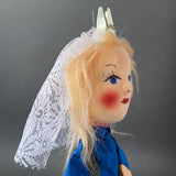 KERSA Princess Hand Puppet ~ 1960s