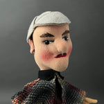 KERSA Sherlock Holmes Hand Puppet ~ 1960s Rare!