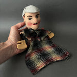 KERSA Sherlock Holmes Hand Puppet ~ 1960s Rare!