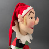 KERSA Mr Punch Hand Puppet ~ 1960s