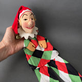 KERSA Mr Punch Hand Puppet ~ 1960s