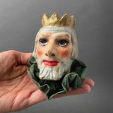 KING Puppet Head ~ 1960s Punch and Judy