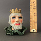 KING Puppet Head ~ 1960s Punch and Judy