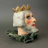 KING Puppet Head ~ 1960s Punch and Judy