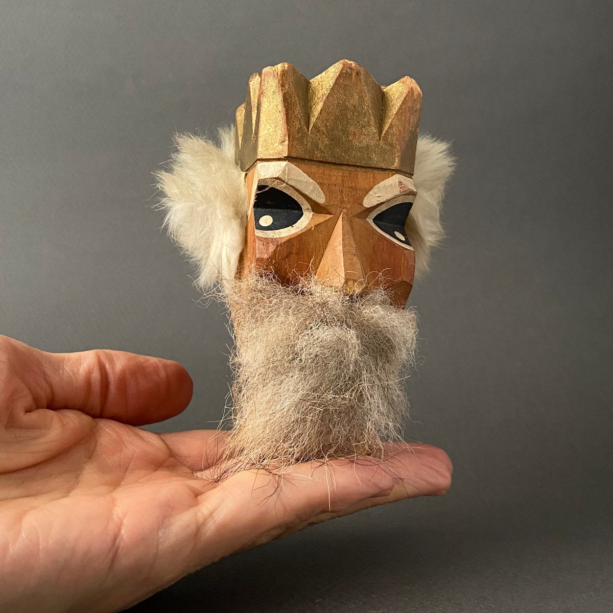 Vintage Hand Puppet HEAD by Lotte Sievers-Hahn ~ 1960s – Once Upon A Puppet