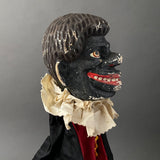 AFRICAN Hand Puppet ~ Late 19th c. Punch and Judy Rare!